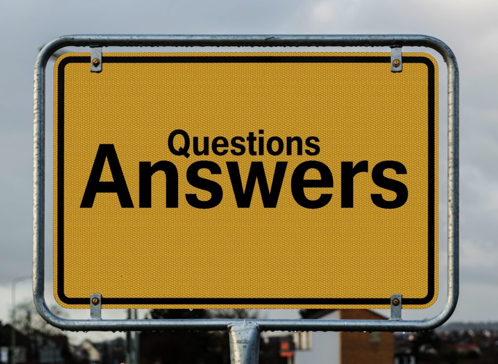 Questions & Answers Sign